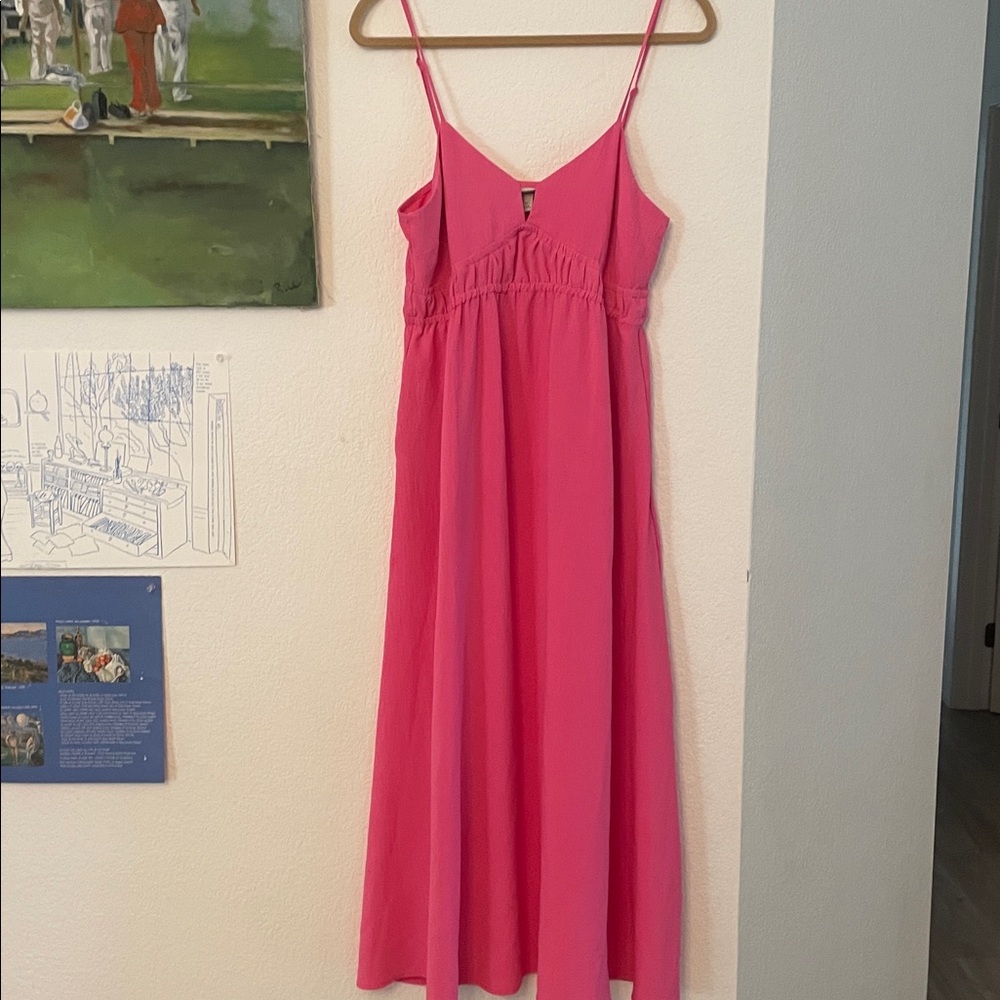A New Day Vibrant Pink Dress